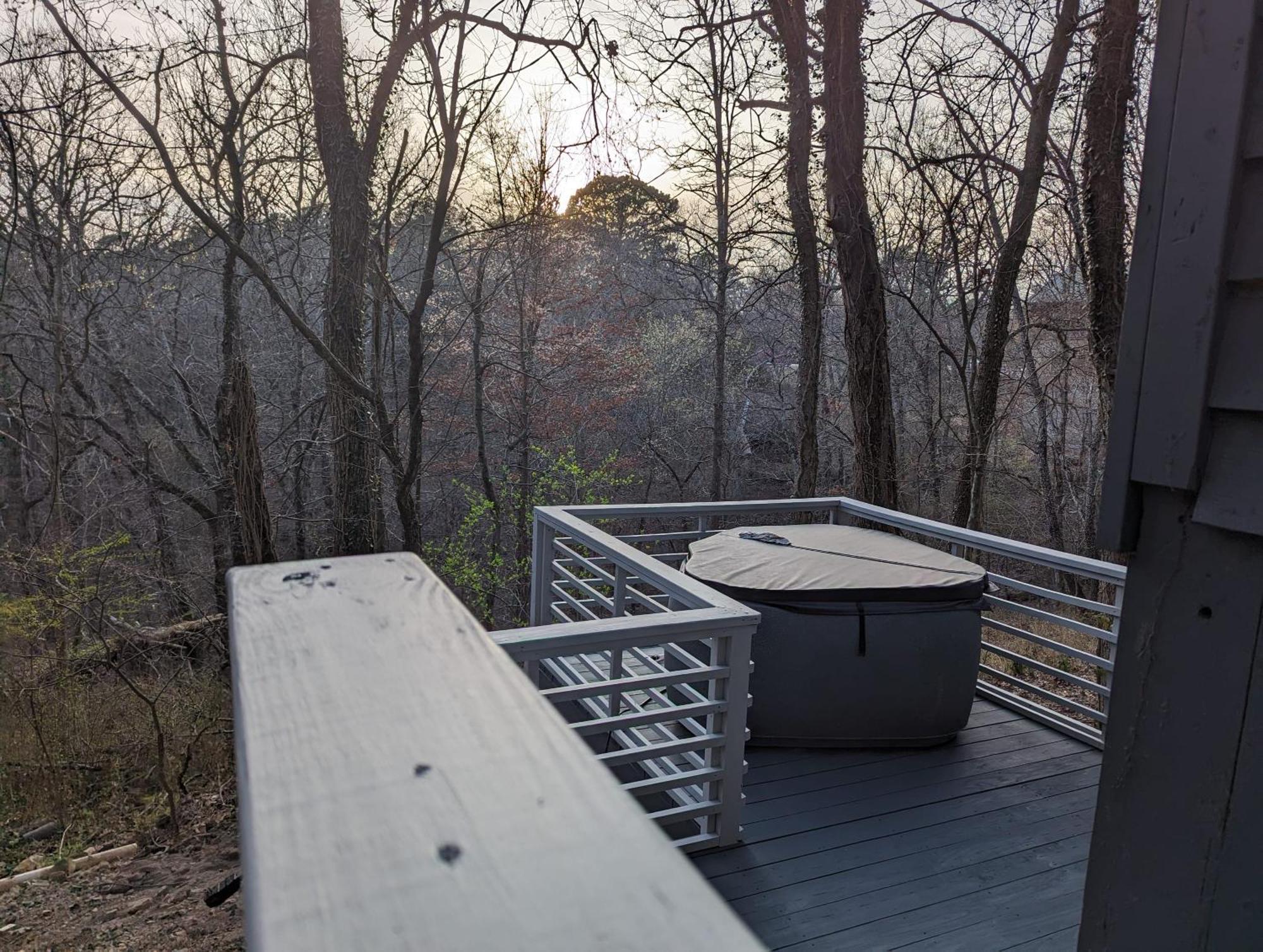 Loblolly Pines Adventure Cabin 4 King Юрека Спрингс Екстериор снимка